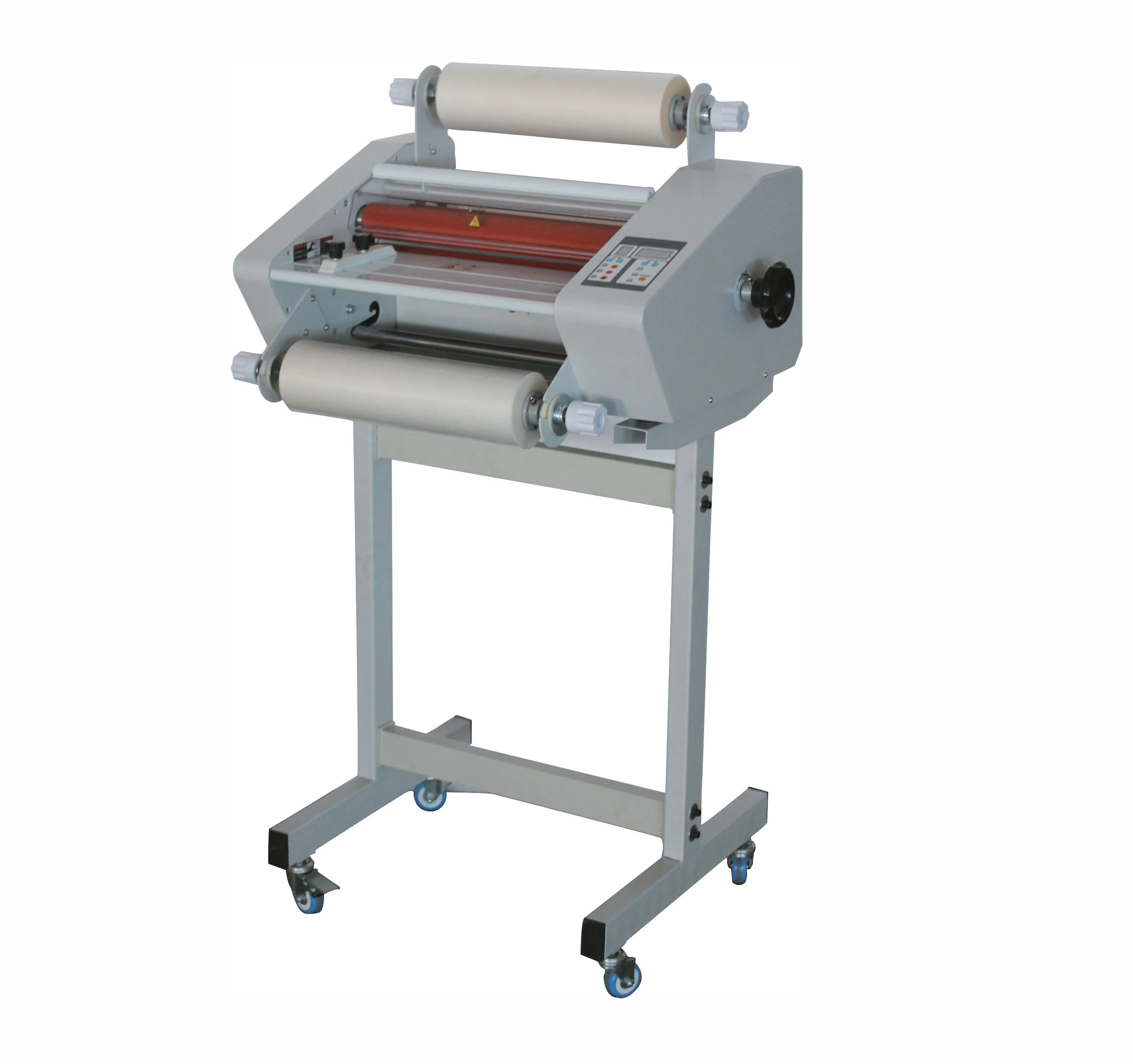 

FM-360 Laminating Machine 340mm Single and Double-Sided Hot and Cold Roll with Stand for A3 and A4 Paper Sizes