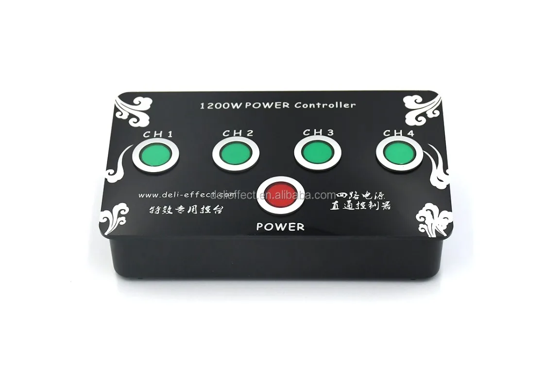 110V 220V 4 Way Power Controller for Stage Use Small Pyro Controller Power Controller