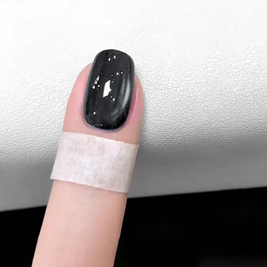 QAZIXU 10ml Black Cat Eye Gel Nail Polish Soak Off UV LED Black Magnetic Gel Polish Popular Color Semi Permanent Nail Art DIY