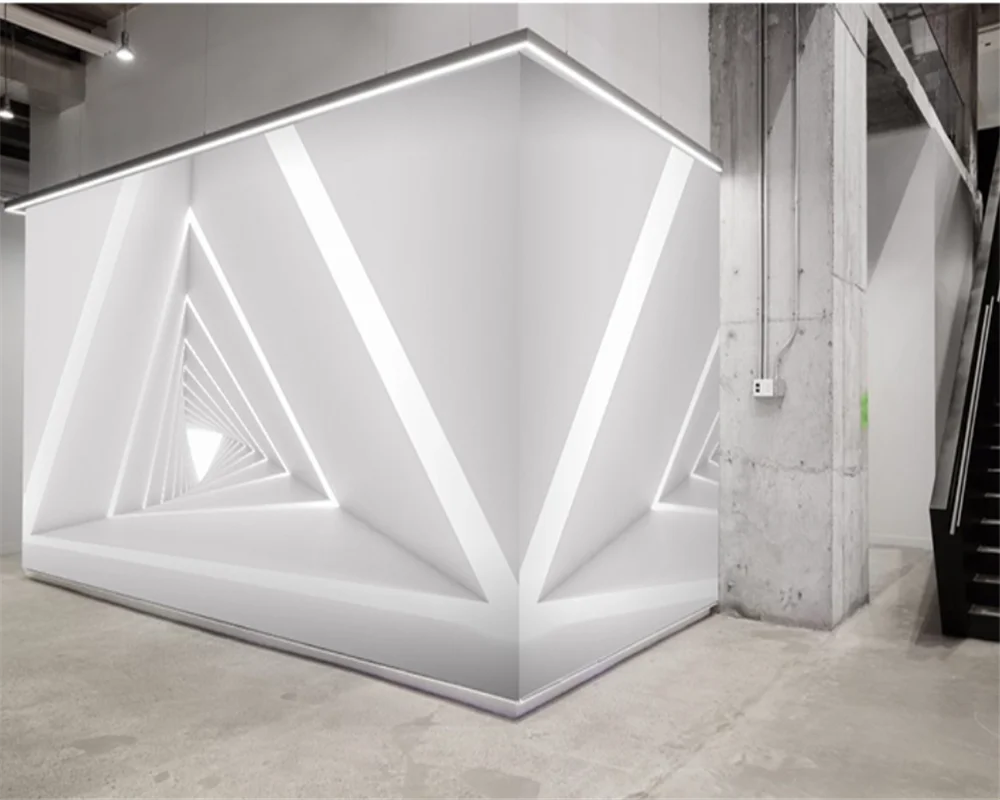 

Beibehang papel de parede Custom Modern New Stereo решетка для гостиной спальни одежда с геометрическим узором Store обои