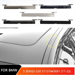 For BMW 5 Series G30 2017-2023 Roof Rack Cover Plate Roof Running Water Strip Small Cover Plate Replacement Trim 51137443691