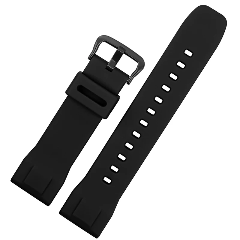 Rubber Strap 24mm for Casio PRW-6600 PRG-600/600Y PRG-650/650Y Wachband PRW-6600 GA2000 men\'s Sport silicone Waterproof Bracelet