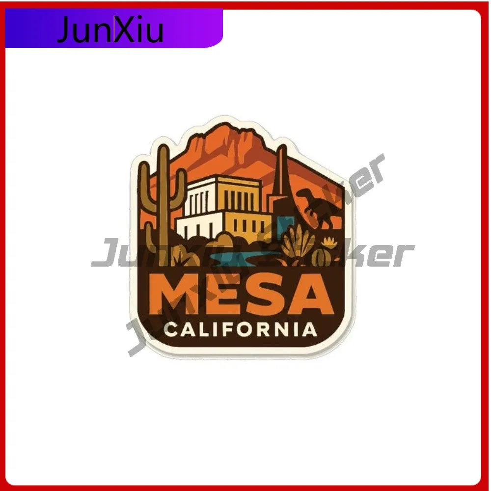 

Mesa California City Sticker Cover Scratches Decoration Vinyl Decal Suv Window Motorcycle Bumper Camper Van Stickers And Decals