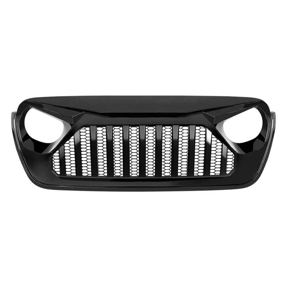 

Front Grille For jeep wrangler jl/gladiator JT 2018-2022 Glossy Black Factory Price