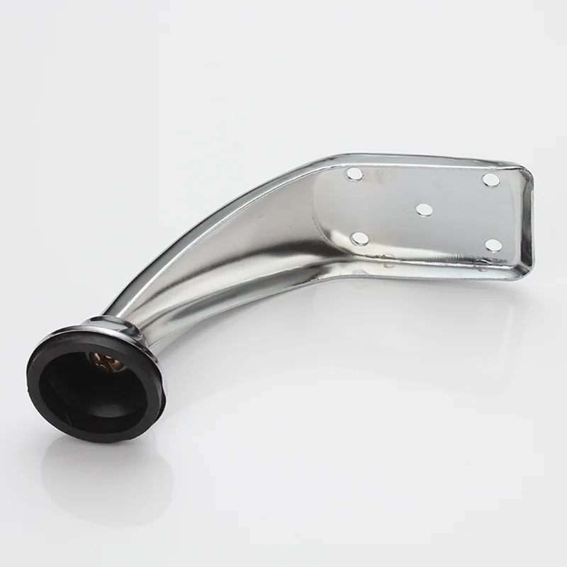 Pied de support de meubles en métal chromé, pieds en acier pour canapé, chaises, armoire, garde-robe, protecteur de pied de lit, sous-décor, quincaillerie, 5"