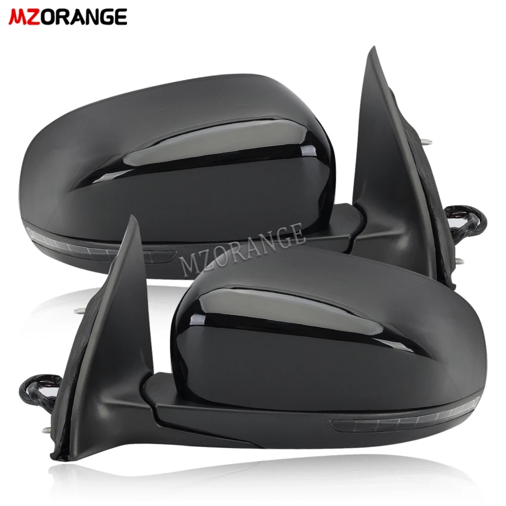 11 Pins Side Mirror For Jeep Cherokee KL 2014 2015 2016 2017 2018 Dual Plug Black Side With Turn Signal Light Mirror Assembly