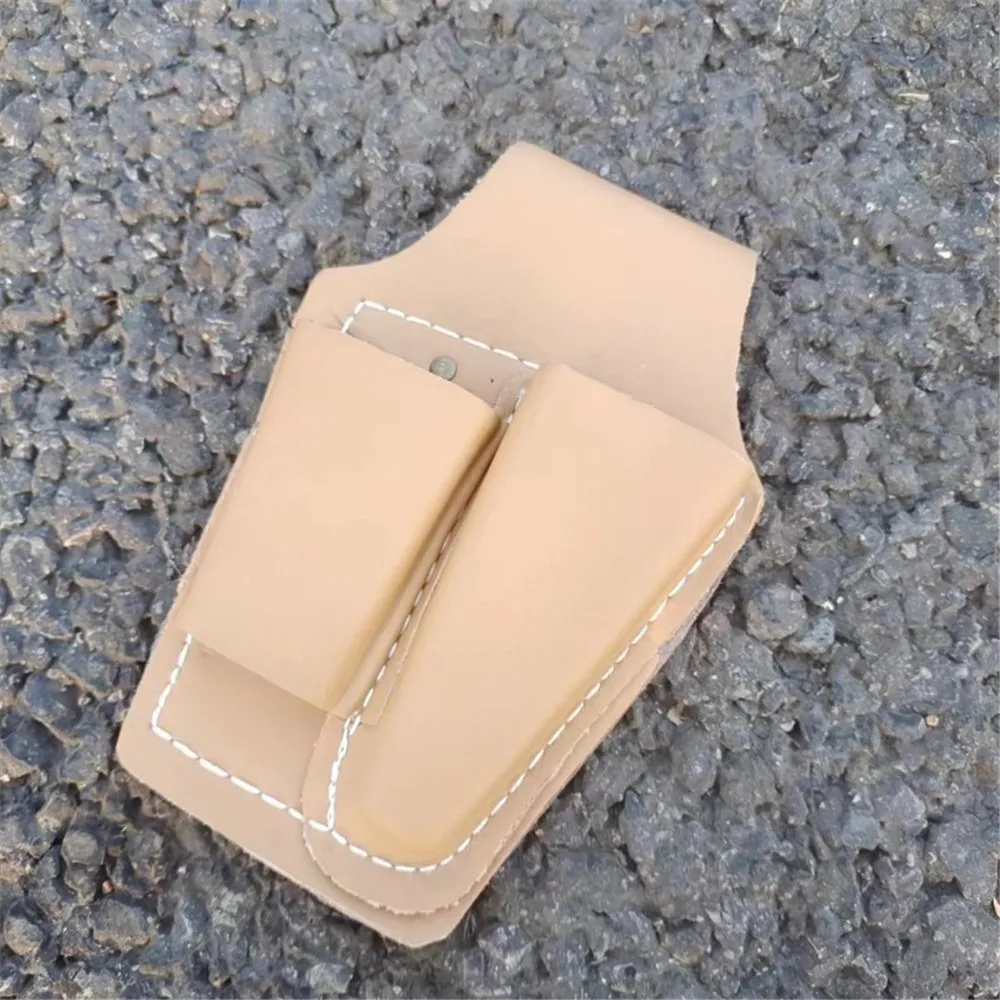 ハサミソー オールインワンバッグ 牛革ツールキット ハサミバッグ 牛革バッグ 果物剪定鋏 専用ポーチ ベルトなし ツールオーガナイザー