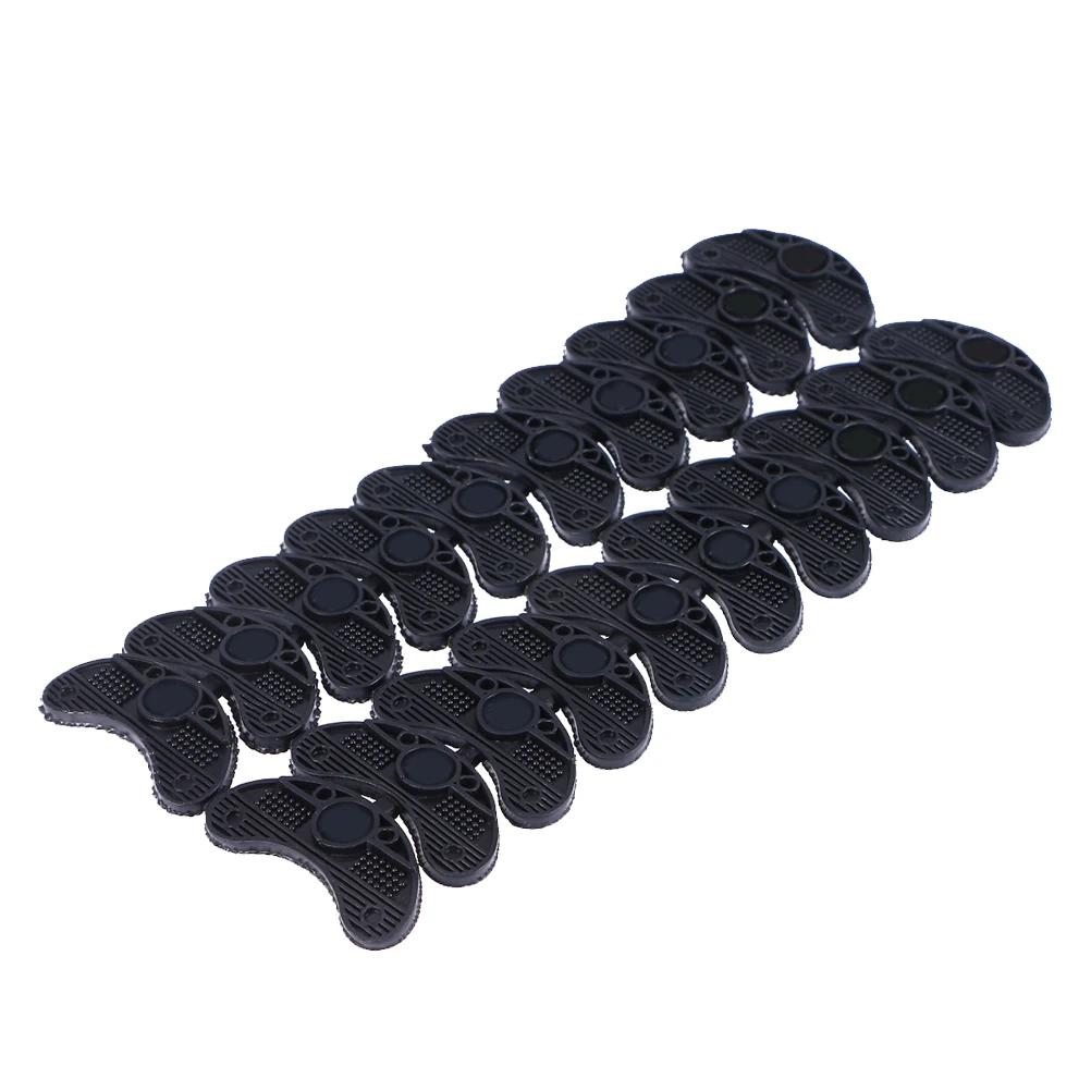 

20pcs Rubber Heel Stickers Cushion Back Pads Protectors Inserts Liners Eco Friendly Anti Skid Thick Design Foot Care Tool