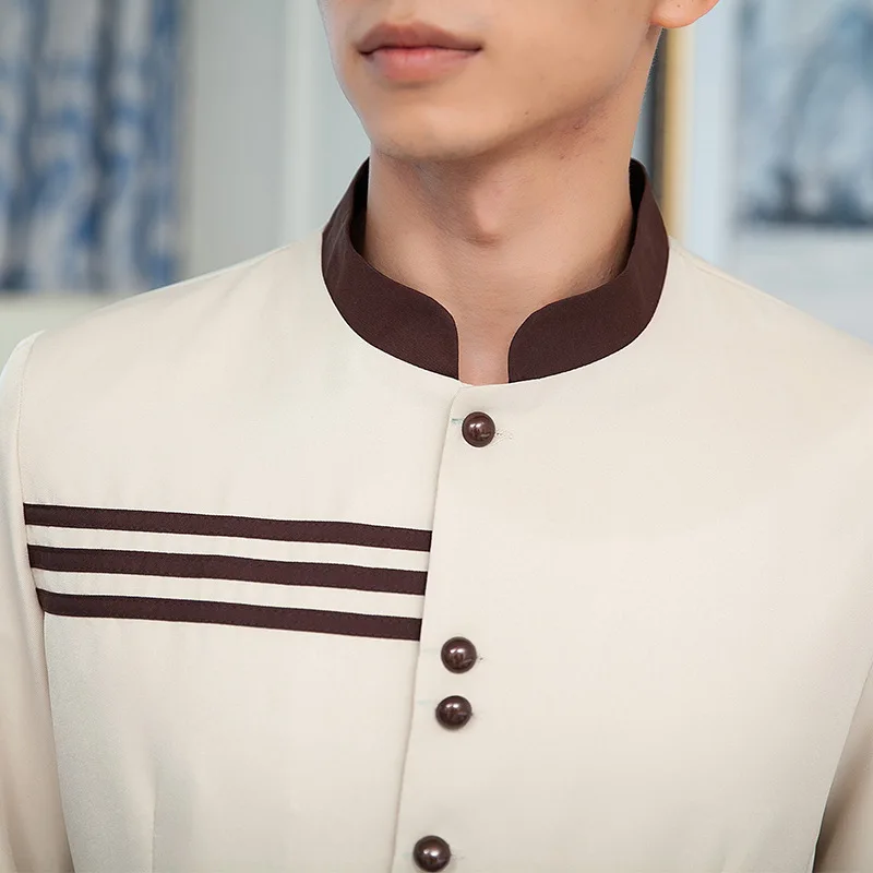 여성용 청소 작업복 프로퍼티 호텔 룸 클리너 아줌마 게스트하우스 통기성 웨이터 긴 소매 가을 겨울 의상