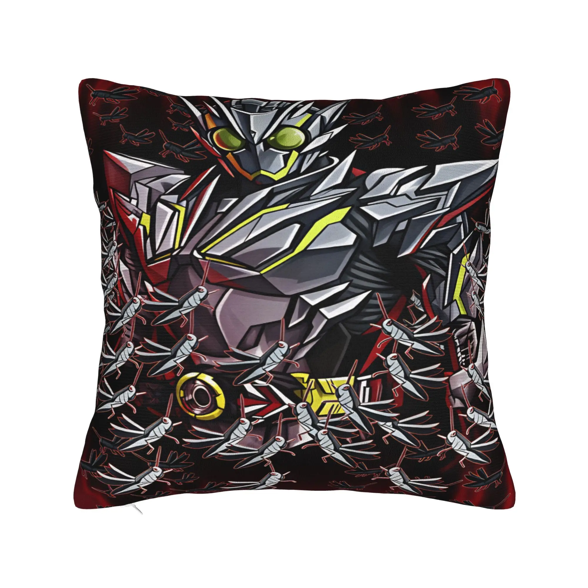 Kamen Riders Pillow Cover  Kawaii Pillow Case For Chair Sofa Home Decor Soft Pillowcases Gift