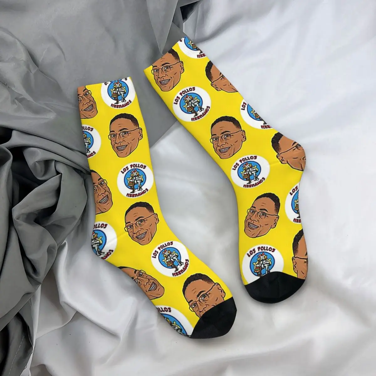 Gus Fring Los Pollos Hermanos Better Call saulo Socks Harajuku calze di alta qualità calze lunghe per tutte le stagioni per regali Unisex