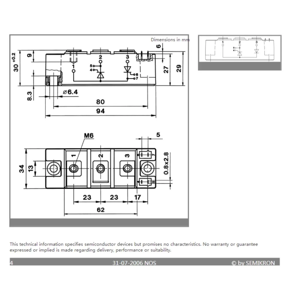 Tt175n16soof mô-đun mới