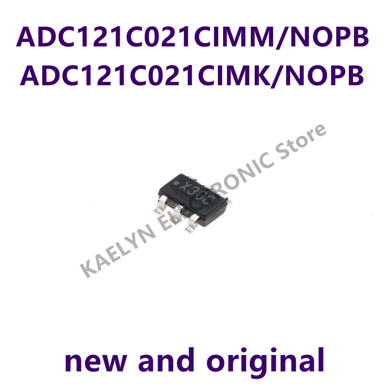 10PCS/LOT ADC121C021CIMK/NOPB ADC121C021CIMK  ADC121C021  SOT-23-6 Analog Digital Converter Chip Integrated Circuit Original New