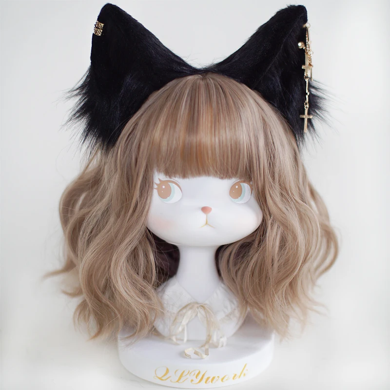 

Cat Ears Beast Ears Wolf Ears Dark Gothic Lolita Cross Party Anime Cat Ears Headbands Cosplay