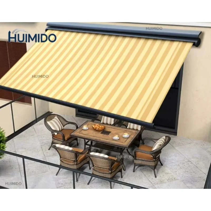 High Quality Luxury Modern Classic Outdoor Solar Gazebo Powder Coated Aluminum Frame Waterproof Garden Balcony Shade Canopy