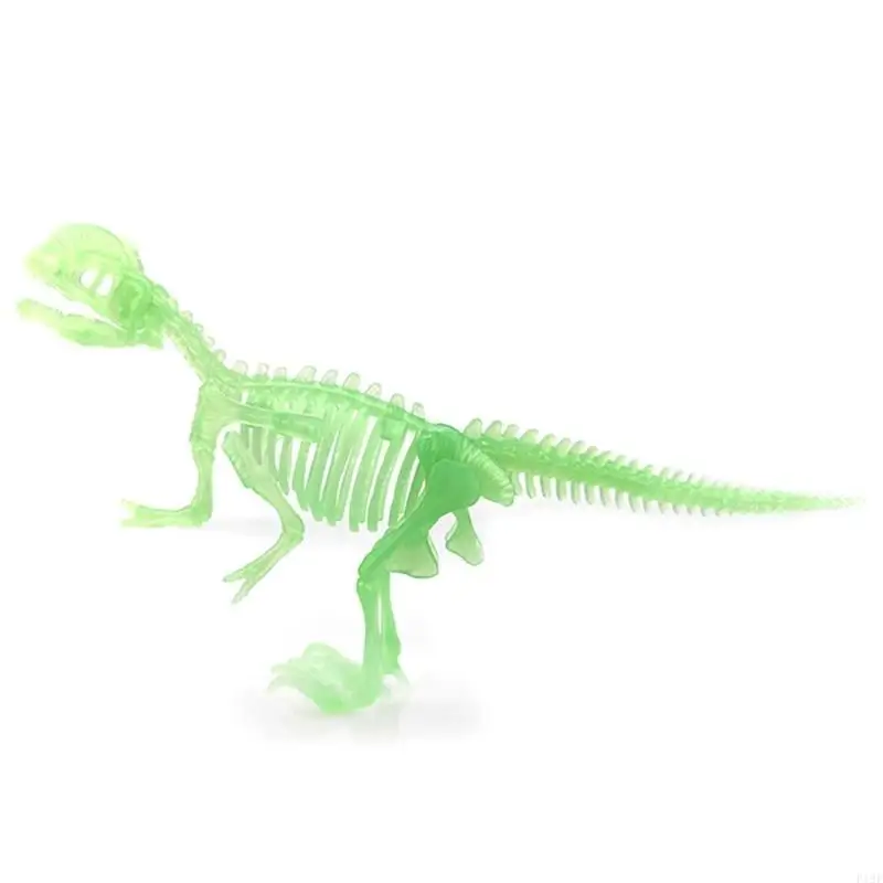 

F19F 8-9inch Fluorescent Dinosaur Model Figures for Room Tabletop Decor Children Gift