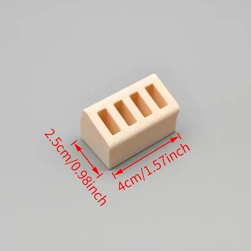 Desktop Organizer USB Drive Storage Box - 4-Slot Flash Drive Organizer, Suitable for Computer Desktops, Office Supplies Device