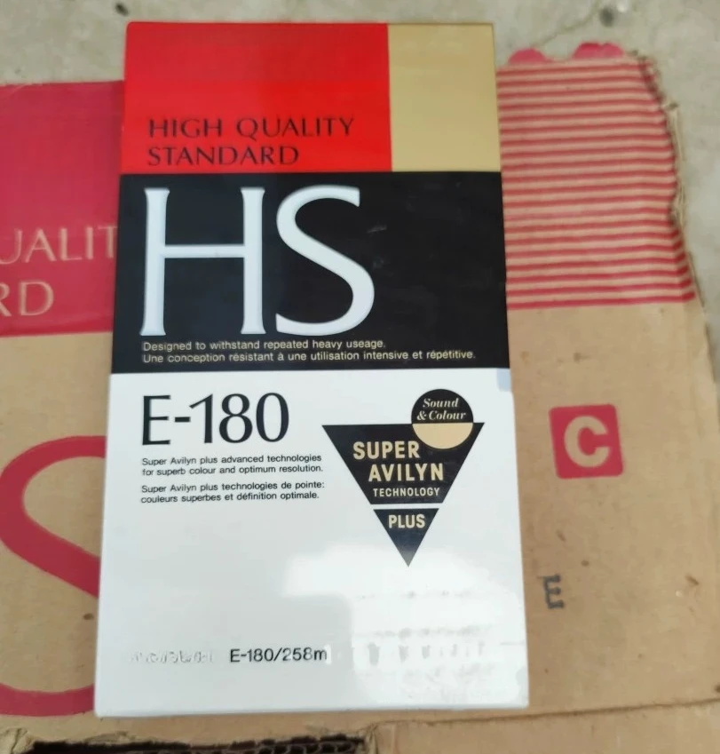 2pcs For tdk e-180hs c vhs blank video tape