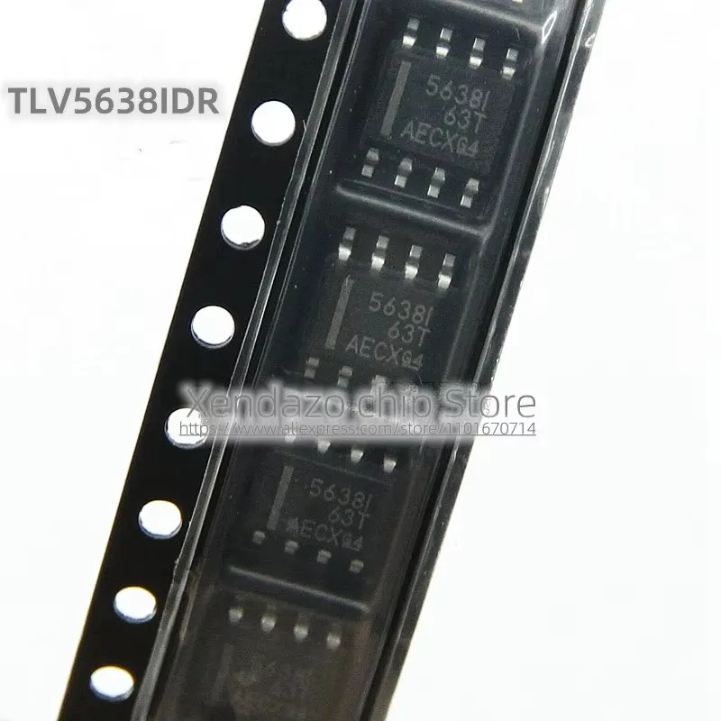 5pcs/lot TLV5638IDR TLV5638I 5638I SOP-8 package Original genuine Digital analog conversion chip