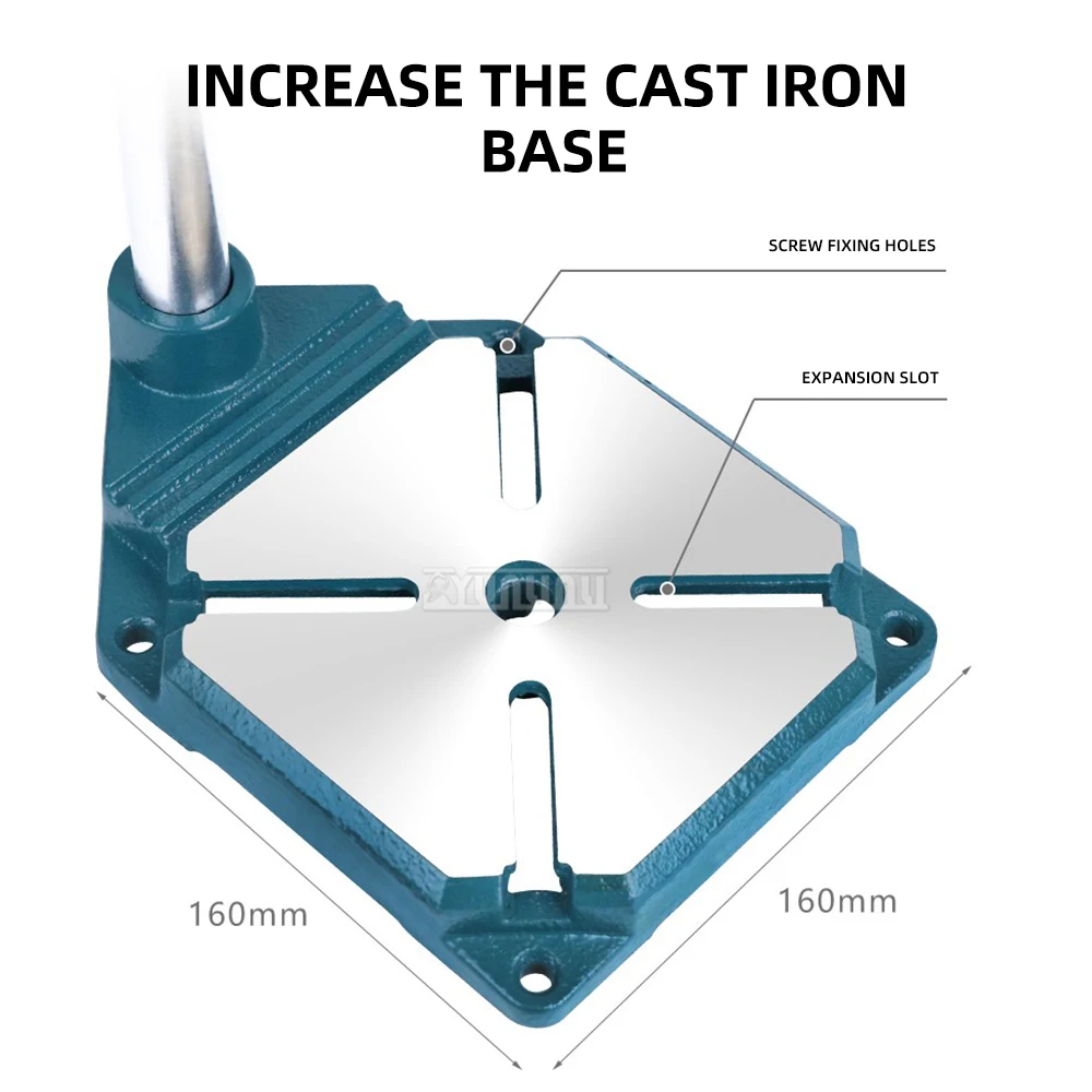 Desktop Workbench Hand Drill Stand Converts to Mini Bench Drill Drill Holder / Bracket  for Electric Drill, Multifunctional