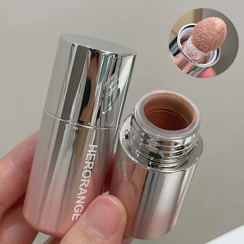 Fard in polvere liquido coreano Miglioramento naturale Colore Fard in polvere multiuso opaco a bassa saturazione Lucidalabbra liquido