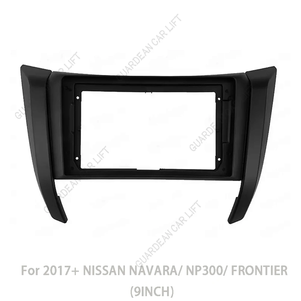 For 2017+ NISSAN NAVARA/ NP300/ FRONTIER(9INCH) Car Radio Fascias Android GPS MP5 Stereo Player 2 Din Head Unit Panel Dash Frame