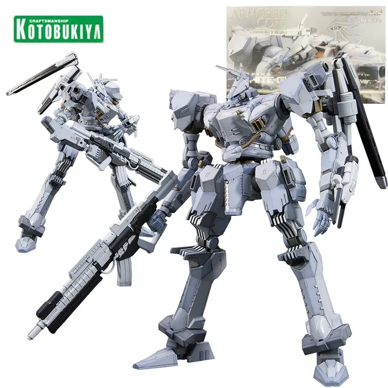 

Kotobukiya NX12 ASPINA WHITE-GLINT ARMORED CORE 4 Ver Action Figures Mobile Suit Model Kit Toys for Boys Gifts for Boys