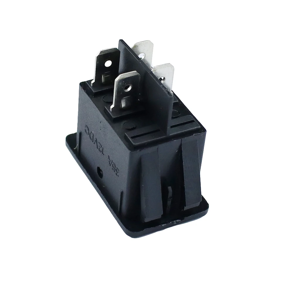 LED Indicator Rocker Switch, 4 Pins, On, Off Rocker, Toggle Switch, Driving Fog Lamp, Work Light Bar for Truck