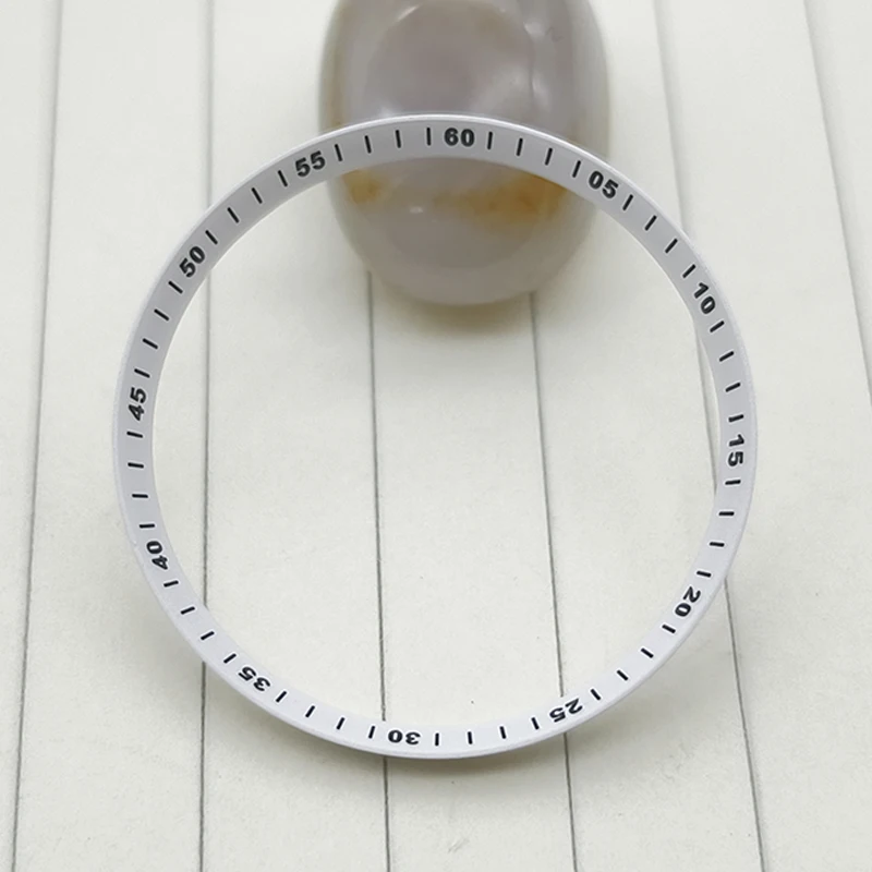 Mod Watch Chapter Ring Fit For NH35 NH36 SKX007SKX009 Watch Case Replace Plastic Inner Ring Size 30.5mm×27.5mm Watch Refit Parts