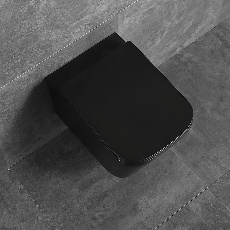 الحمام WC الأدوات الصحية أوروبا تصميم جديد قطعتين السيراميك P على شكل فخ جدار معلقة المرحاض مع الحائط فيت