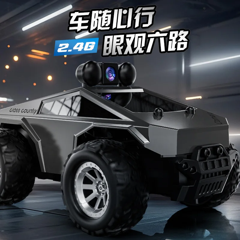 Kf29 Rc Car With Hd Camera 2 4G Wifi Real Time Transmission 1 28 Scale Off Road Vehicle With Led Light For Adult Outdoor Play