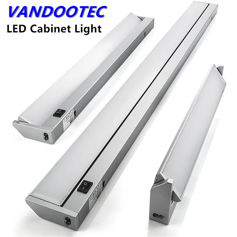 

LED Cabinet Light With Switch Adjustable Lighting Angle Alu. Body Flicker free Mirror light Home Decor For Kitchen And Bathroom