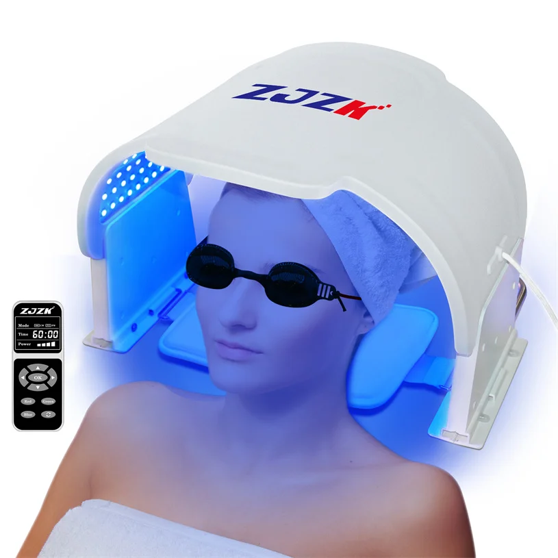 

ZJZK Red Therapy Led Face Mask 660nmx330chips Light Therapy 850nmx330chips+940nmx330chips For Cold Sores Actinic Keratosis