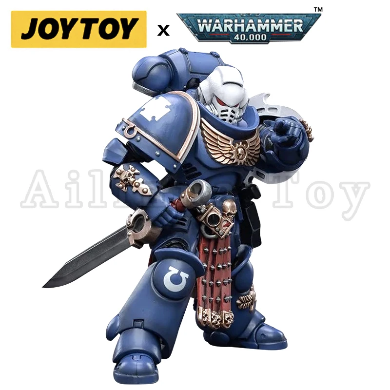 JOYTOY 1/18 Action Figure Primaris Assault Veteraan Intercessor Anime Collectie Militair Model