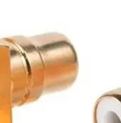 1pcs Monster lotus tee pure copper gold plated audio RCA 1/2 connector 1male / 2female AV adapter connector