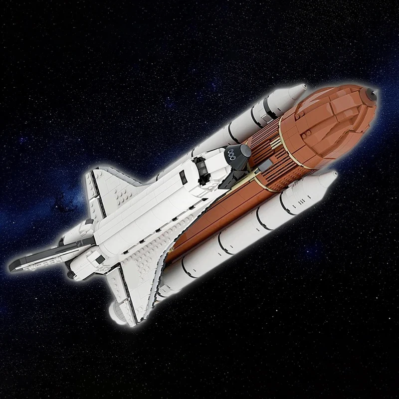 

2122PCS MOC Space Series Space Shuttle (1:110 Scale) Spaceship Model Building Blocks Stacking Bricks Educational Diy