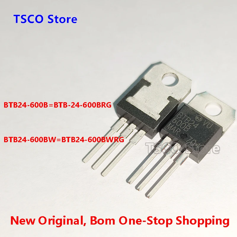 (10 partes/lote)  BTB24  BTB24-600B  BTB24-600BRG   BTB24-600BW  BTB24-600BWRG  25A/600V     Novo Diodo TRIAC Original