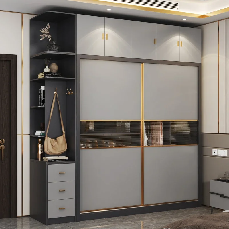 Organizer Underwear Wardrobes Doors Modern Side Cabinet Storage Wardrobes Cabinet Drawers Cabides Para Roupas Bedroom Furniture