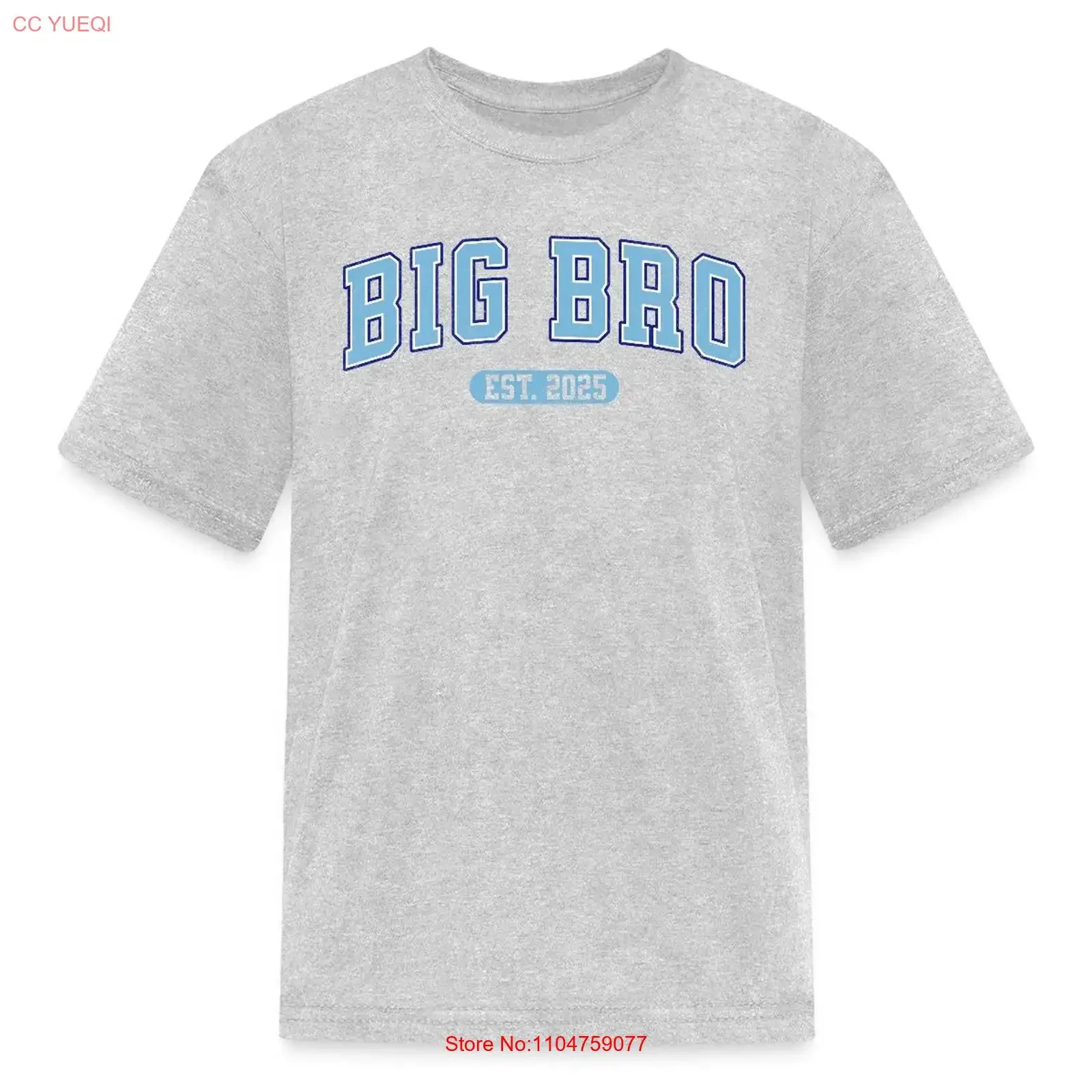NEW Big Bro Est 2025 Brother Promoted to Kids' T Shirt vintage Washed Breathable fashion designer clothes Comfortable