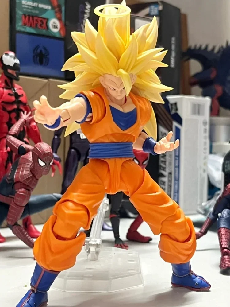 In Stock Dragon Ball Z Kong Studio Beast Deities Shf Son Goku Ssj3 Vegeta Super Saiyan Toy  Action Figure Model Figurine Toys