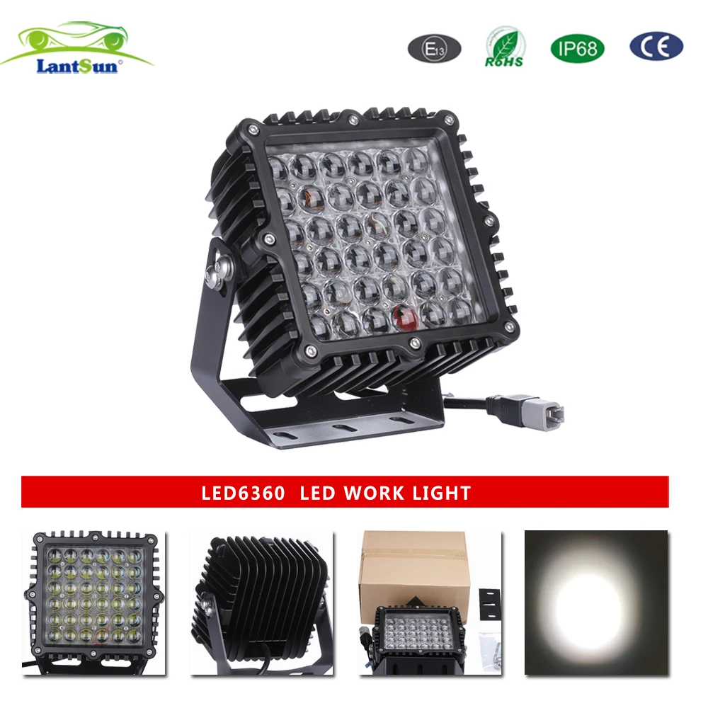 360W Led Working Light Spot Beam Waterproof IP68 Outdoor Warehouse LANTSUN LED6360