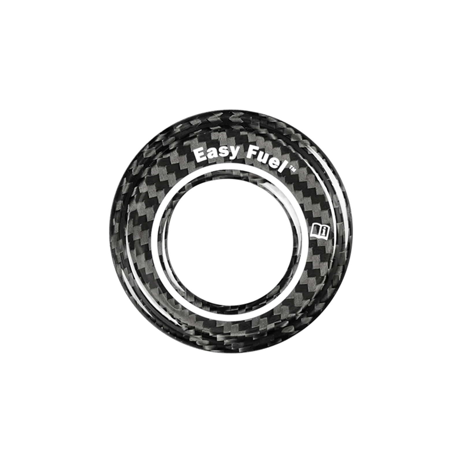 Gas Fuel Tank Cap Trim Decal Cover Carbon Fiber Sticker For Ford Mustang 2024 2025 2026