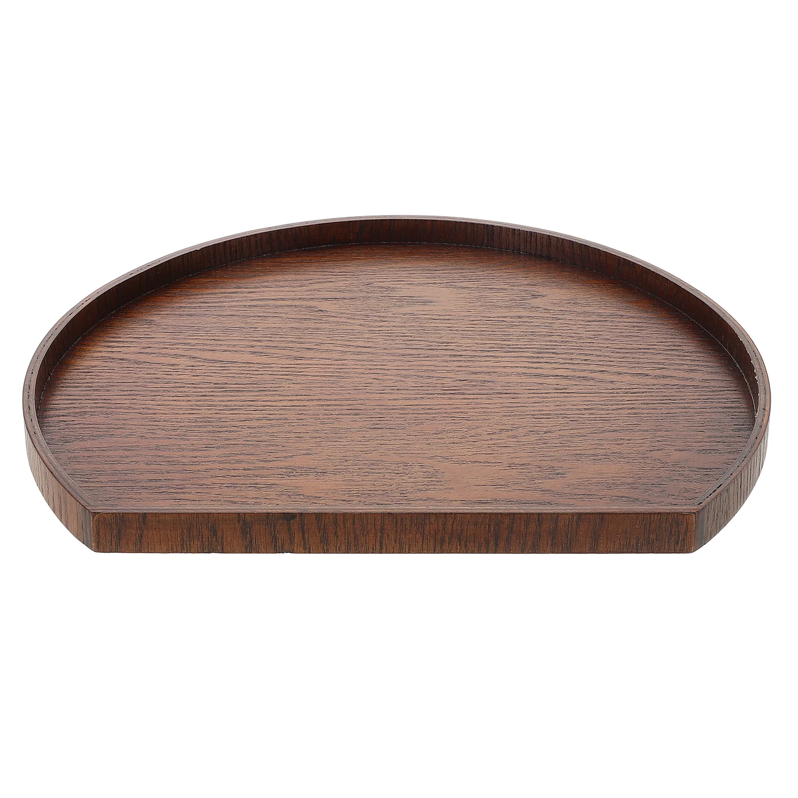 

Wooden Serving Tray Natural Wood Grain Smooth Surface For Home Coffee Shop Cake Dessert Fruit Bread Display Pastry Snack Platter