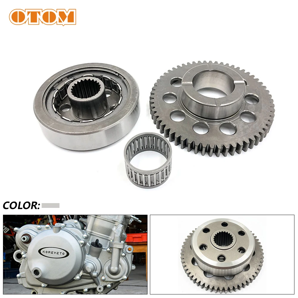 For ZONGSHEN ZS177MM NC250 Engine Parts Start Starter Overrunning Clutch Gear Bearing Kit MOTOLAND AVANTIS KAYO BSE Motorcycle