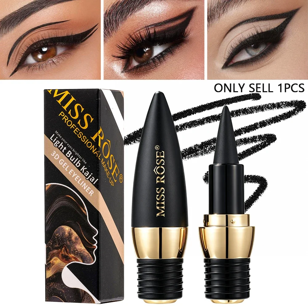 Multi-use Cream Eyeliner Stick, precise Tip, Silky Texture, Anti-smudge, Draw Sharp Liner or Blend Smoky Eyes, Easy to Remove