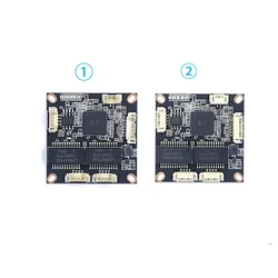 Промышленный Коммутатор Ethernet 38 мм, 4 порта, 10/100 м, сетевой коммутатор ethernet 5 В/12 В/15 В, Входная мощность с температурой от-40 до 75 ℃