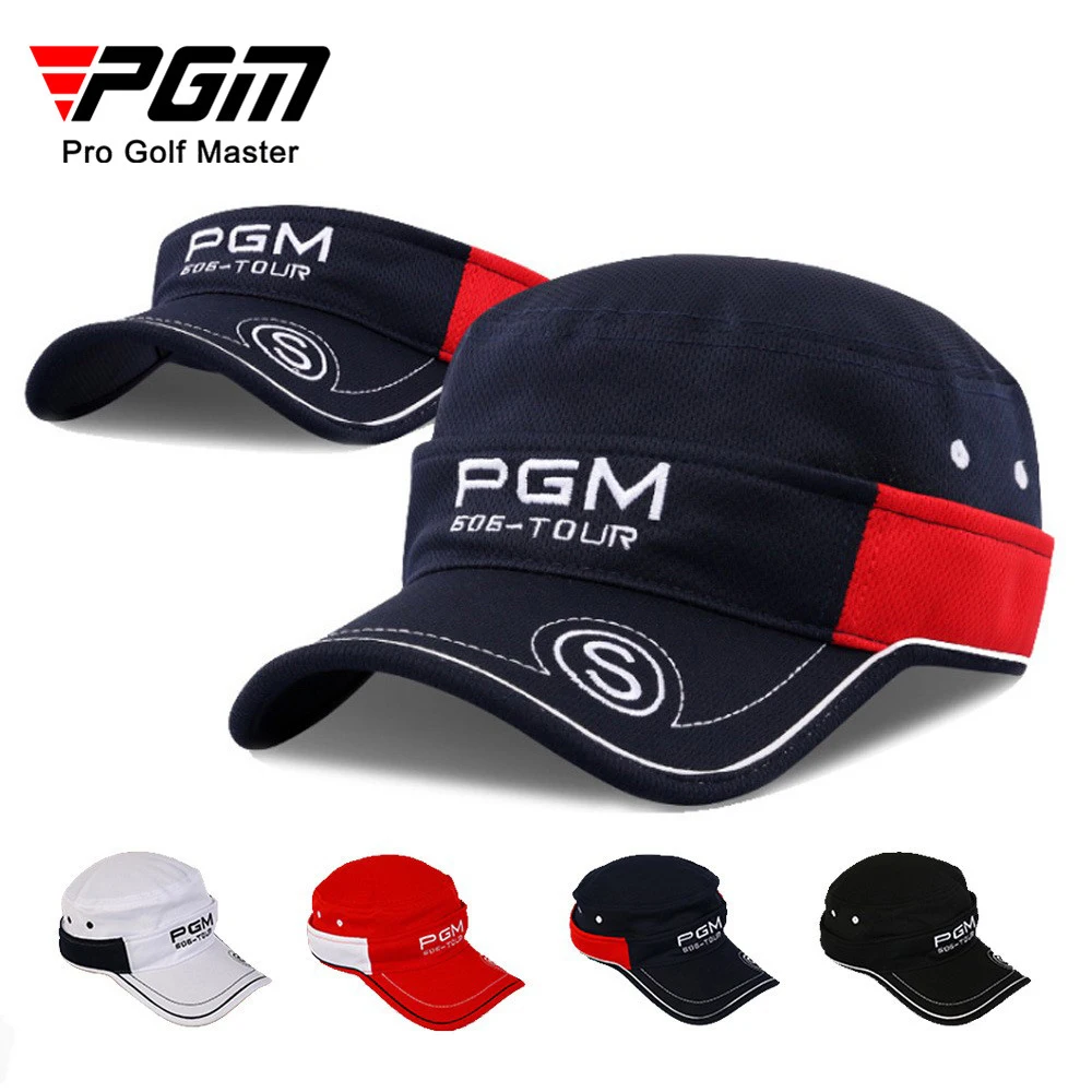 PGM 2024 New Golf Wear Hats Men's Women Multi Function Removable Outdoor Sports Sunscreen Breathable Comfortable Golf Cap 골프모자