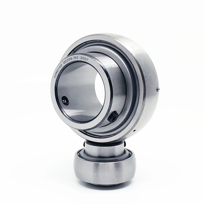 GONGYAO UC type outer spherical bearing, three-layer seal, high-speed operation, long working life.