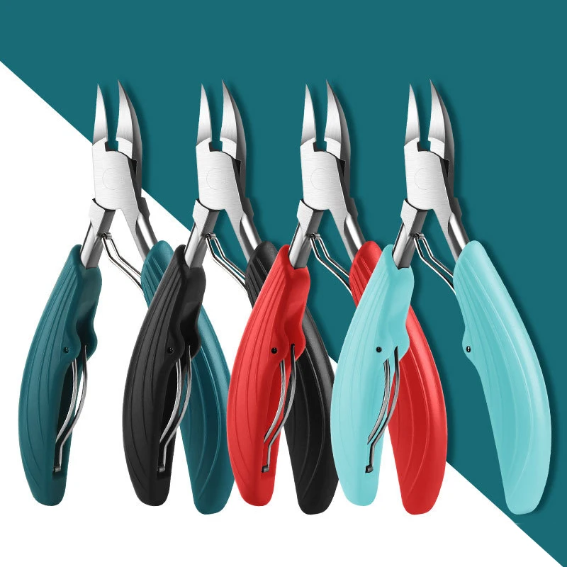 New Nail Clippers Dead Skin Remover Nail Ingrown Nipper Cuticle Scissors Nail Cutter Paronychia Tools Pedicure Manicure Scissors