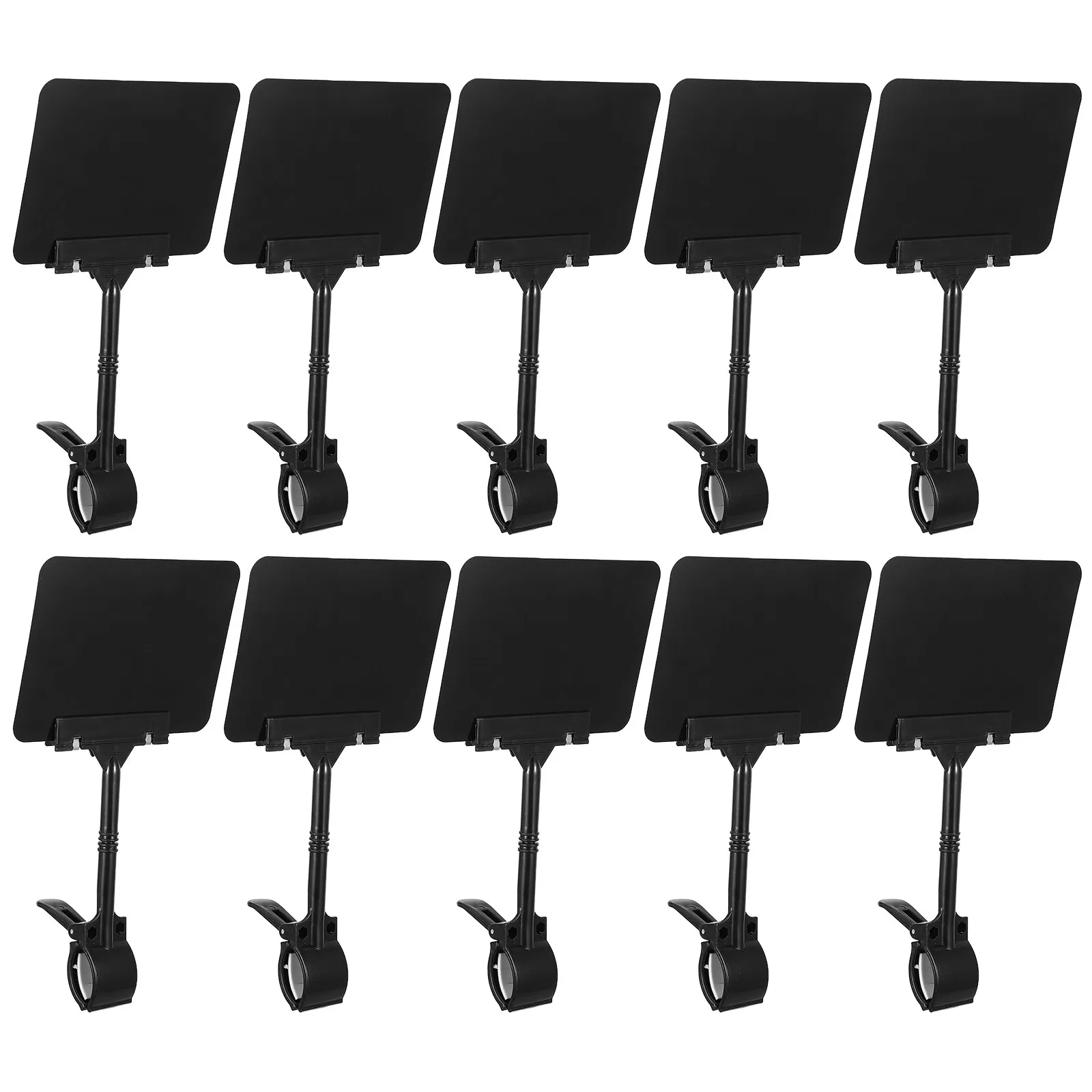set-di-10-mini-espositori-prezzi-a6-lavagnette-cancellabili-con-clip-in-plastica-per-esposizione-di-merci-al-dettaglio-e-supermercati